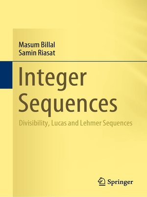 cover image of Integer Sequences